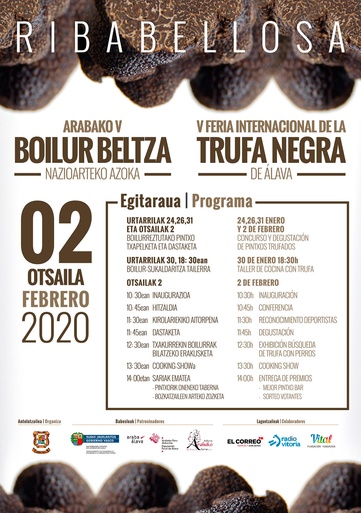 Cartel Feria Trufa 2020